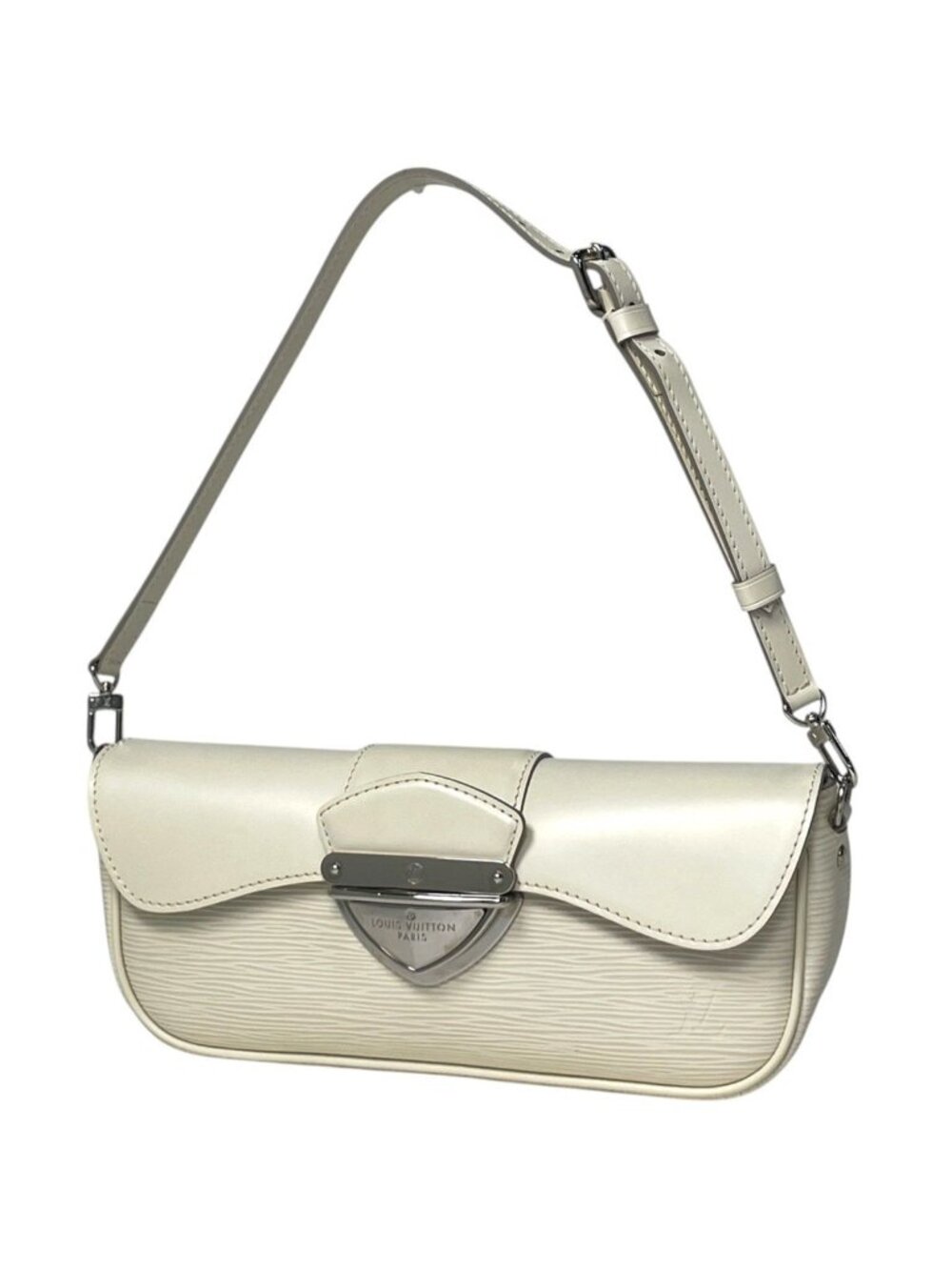 Louis Vuitton Pochette Montaigne Shoulder Bag Epi Ivoire